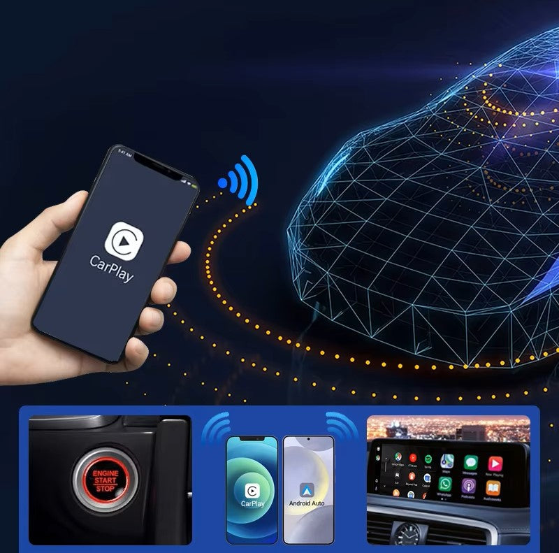 WirePro CarSuper ™  Carplay/Android Wireless Adapter