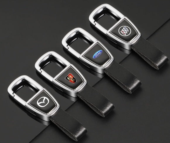 LeatherKey CarSuper Leather Anti-lost