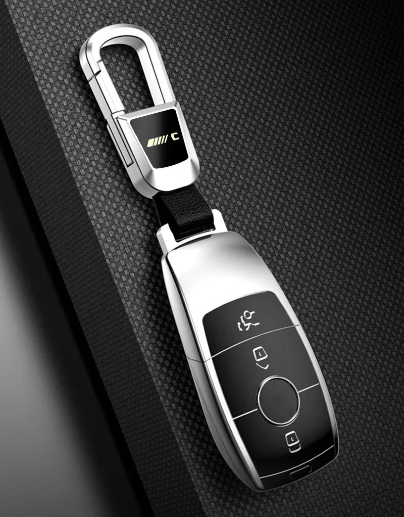 LeatherKey CarSuper Leather Anti-lost