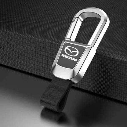 LeatherKey CarSuper Leather Anti-lost